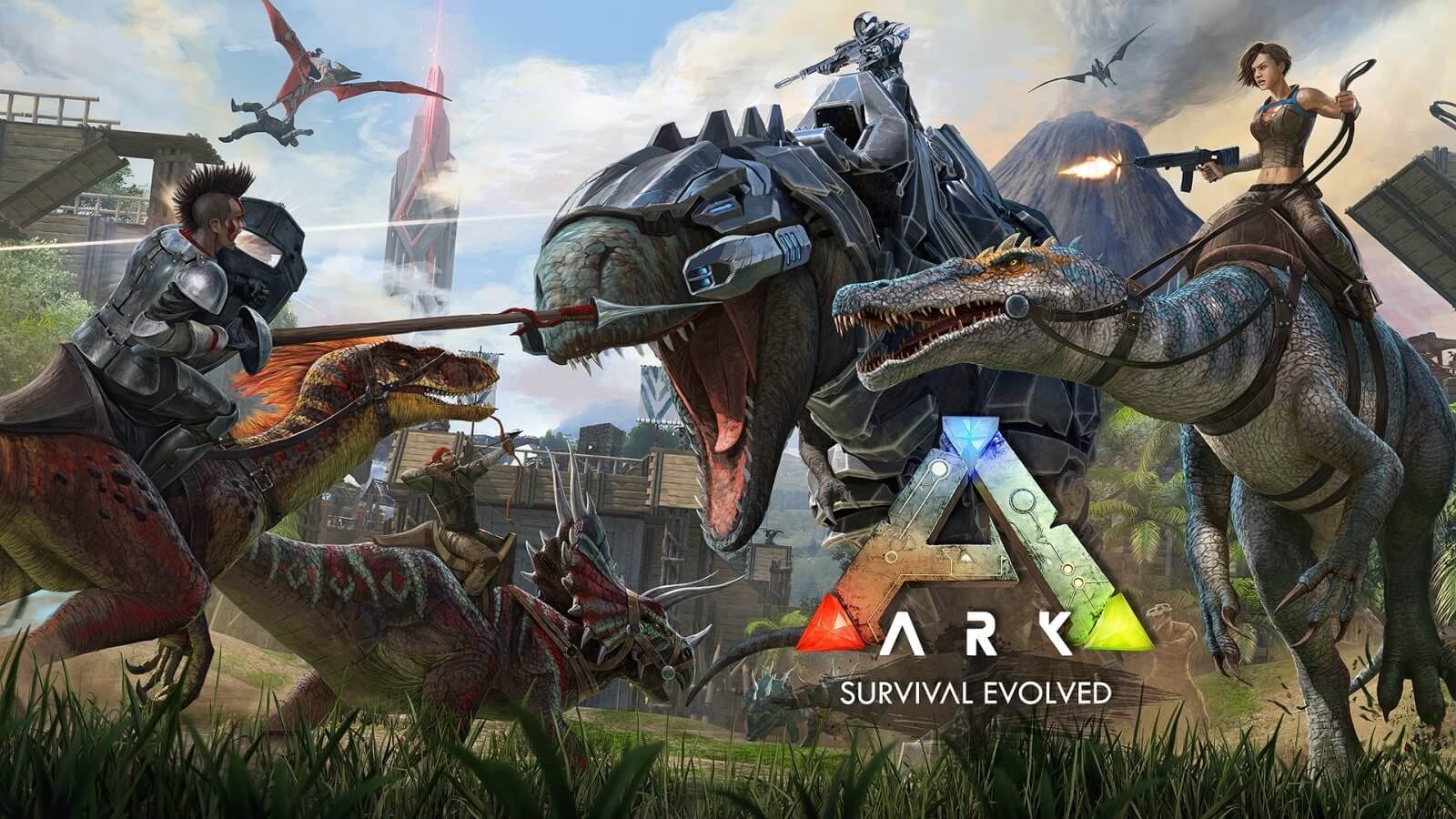 ARK: Survival Evolved key art